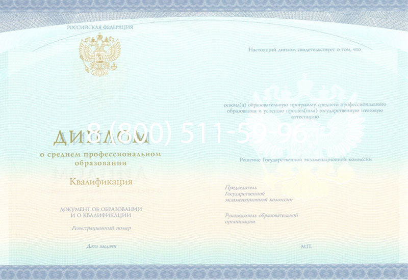 Купить Диплом колледжа (Спецбланк) 2014-2024 года в Новочеркасске Купить Диплом колледжа (Спецбланк) 2014-2024 года в Новочеркасске
